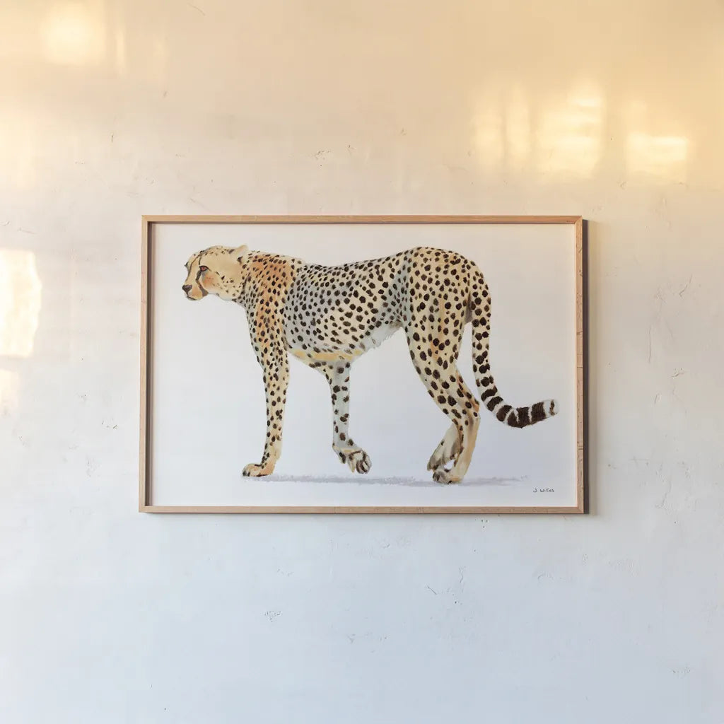 Wild and Free VII Bold by James Wiens. shown as a paper print in a natural frame. Available as a archival giclee rolled canvas, fine art paper, or poster print. SKU 69078i.