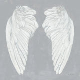 Wings I on Gray Flipped by James Wiens. SKU 80197a. Archival Giclee Fine art print for wall decor.