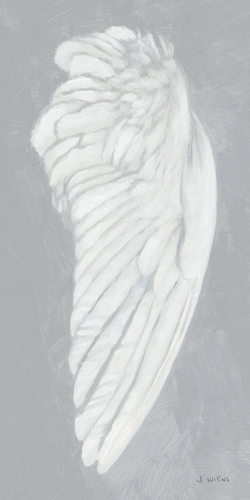 Wings III on Gray Flipped by James Wiens