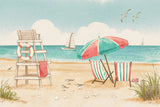 Beach Time I by Janelle Penner. SKU 44257i. Archival Giclee Fine art print for wall decor.