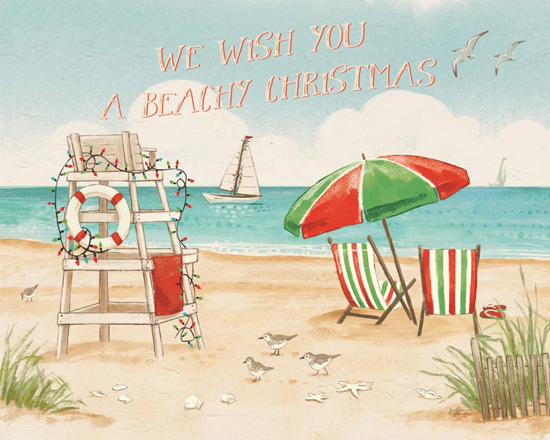 Beach Time I Christmas by Janelle Penner