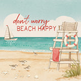 Beach Time III by Janelle Penner. SKU 44259a. Archival Giclee Fine art print for wall decor.