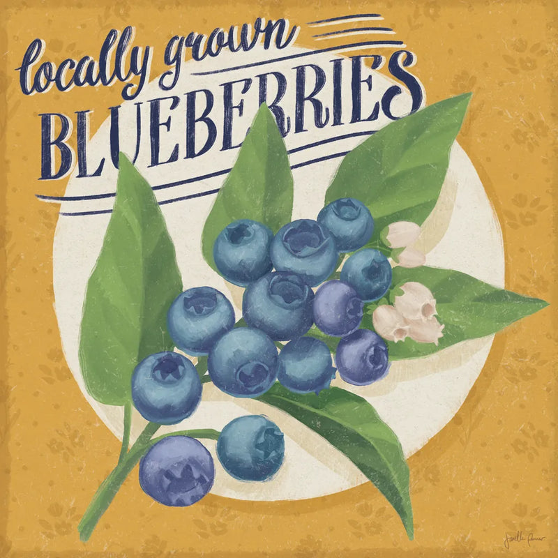 Berry Breeze II by Janelle Penner. SKU 73439a. Archival Giclee Fine art print for wall decor.