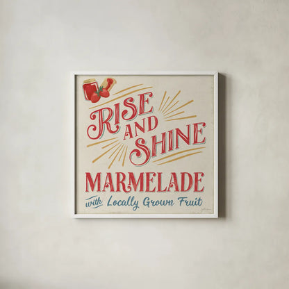 Berry Breeze VII by Janelle Penner. Shown in a crisp white glass frame for a clean and minimalist style. Available as an archival giclee rolled canvas, fine art paper, or poster print. SKU 73444a.