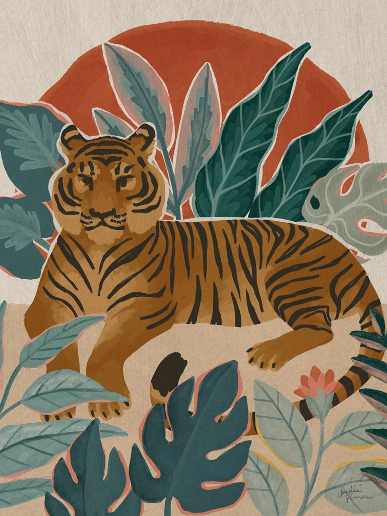 Big Cat Beauty III Crop by Janelle Penner