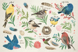 Bird Study I by Janelle Penner. SKU 58594i. Archival Giclee Fine art print for wall decor.