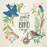 Bird Study V by Janelle Penner. SKU 58598a. Archival Giclee Fine art print for wall decor.