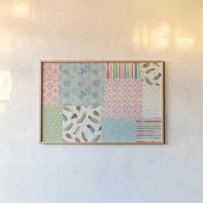 Bird Study VI by Janelle Penner. shown as a paper print in a natural frame. Available as a archival giclee rolled canvas, fine art paper, or poster print. SKU 58599i.