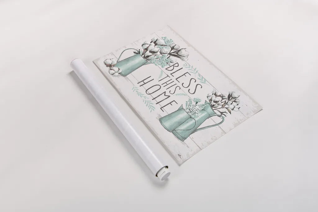 Blessed I by Janelle Penner. shown as a rolled paper print. Available as archival giclee rolled canvas, fine art paper, or poster print. SKU 39447i.