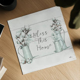 Blessed I v2 Square by Janelle Penner. Shown as a detailed flat fine art print, highlighting archival giclee quality. Available as an archival giclee rolled canvas, fine art paper, or poster print. SKU 43151a.