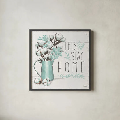 Blessed IV by Janelle Penner. Shown in a sleek black glass frame for a contemporary gallery look. Available as an archival giclee rolled canvas, fine art paper, or poster print. SKU 39450a.