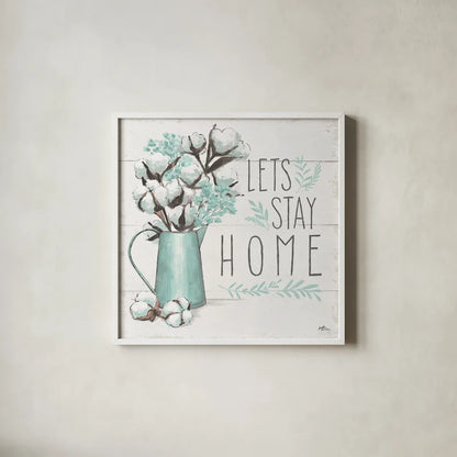 Blessed IV by Janelle Penner. Shown in a crisp white glass frame for a clean and minimalist style. Available as an archival giclee rolled canvas, fine art paper, or poster print. SKU 39450a.