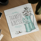 Blessed V by Janelle Penner. Shown as a detailed flat fine art print, highlighting archival giclee quality. Available as an archival giclee rolled canvas, fine art paper, or poster print. SKU 39451a.
