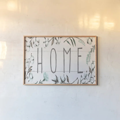 Blessed X by Janelle Penner. shown as a paper print in a natural frame. Available as a archival giclee rolled canvas, fine art paper, or poster print. SKU 39456i.