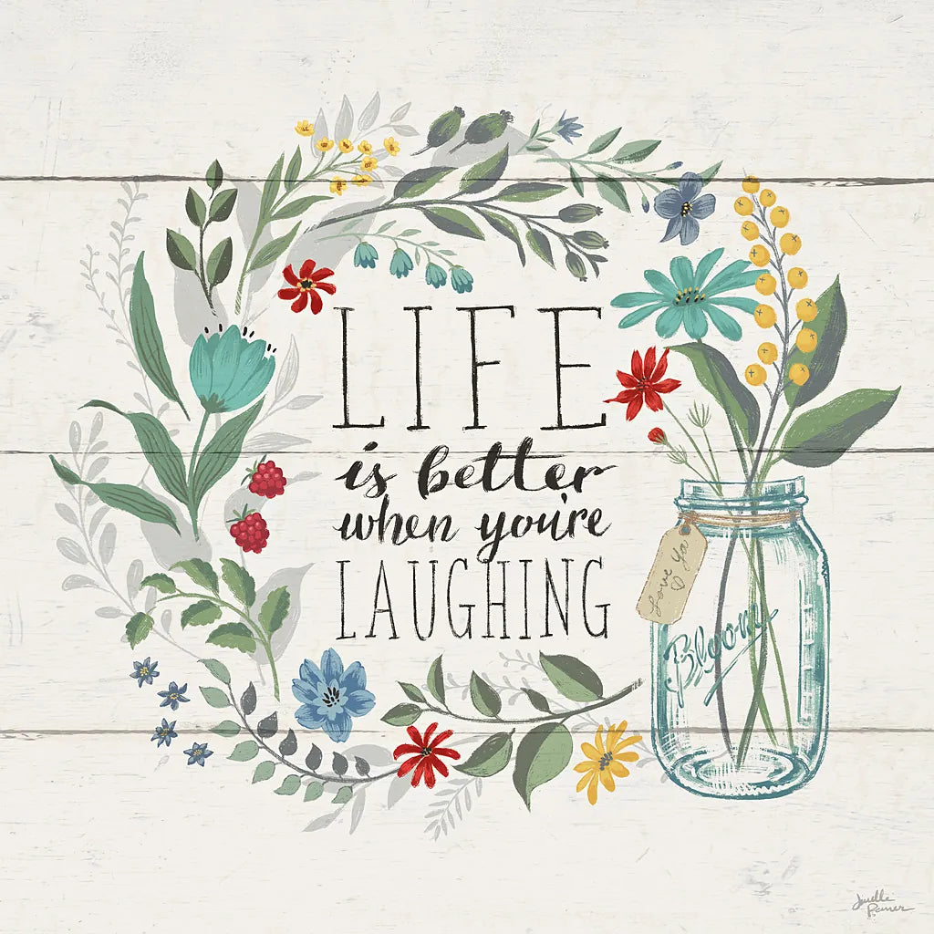 Blooming Thoughts I by Janelle Penner. SKU 29080a. Archival Giclee Fine art print for wall decor.