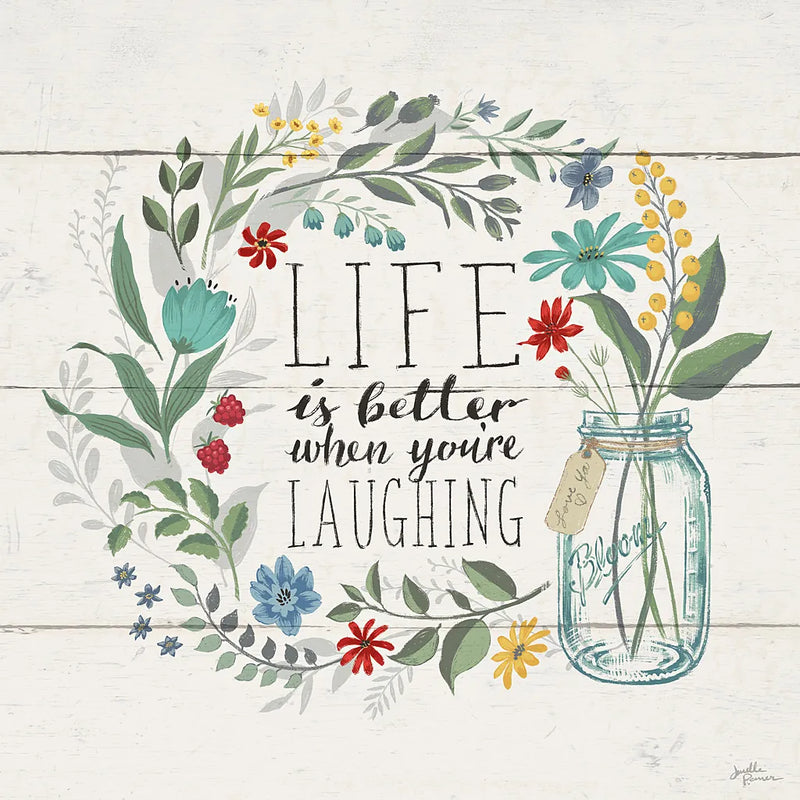 Blooming Thoughts I by Janelle Penner. SKU 29080a. Archival Giclee Fine art print for wall decor.
