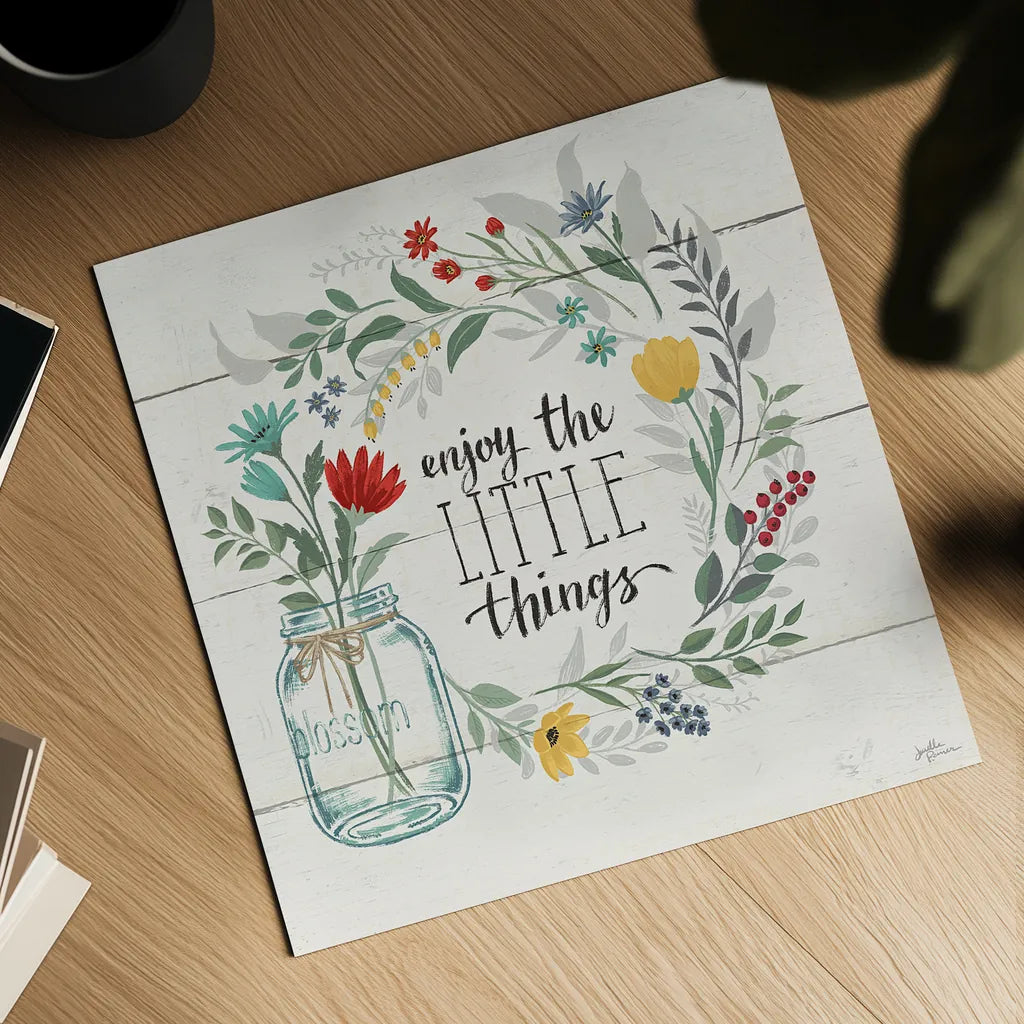 Blooming Thoughts II by Janelle Penner. Shown as a detailed flat fine art print, highlighting archival giclee quality. Available as an archival giclee rolled canvas, fine art paper, or poster print. SKU 29081a.