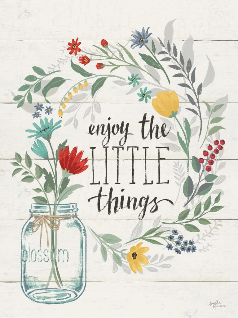 Blooming Thoughts II Wall Hanging by Janelle Penner