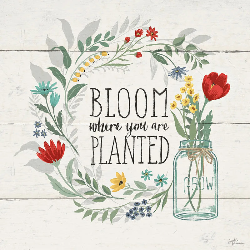 Blooming Thoughts III by Janelle Penner. SKU 29079a. Archival Giclee Fine art print for wall decor.