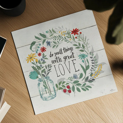 Blooming Thoughts IV by Janelle Penner. Shown as a detailed flat fine art print, highlighting archival giclee quality. Available as an archival giclee rolled canvas, fine art paper, or poster print. SKU 29078a.