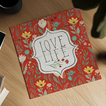 Blooming Thoughts V by Janelle Penner. Shown as a detailed flat fine art print, highlighting archival giclee quality. Available as an archival giclee rolled canvas, fine art paper, or poster print. SKU 29075a.