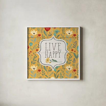 Blooming Thoughts VIII by Janelle Penner. Shown in a crisp white glass frame for a clean and minimalist style. Available as an archival giclee rolled canvas, fine art paper, or poster print. SKU 29073a.