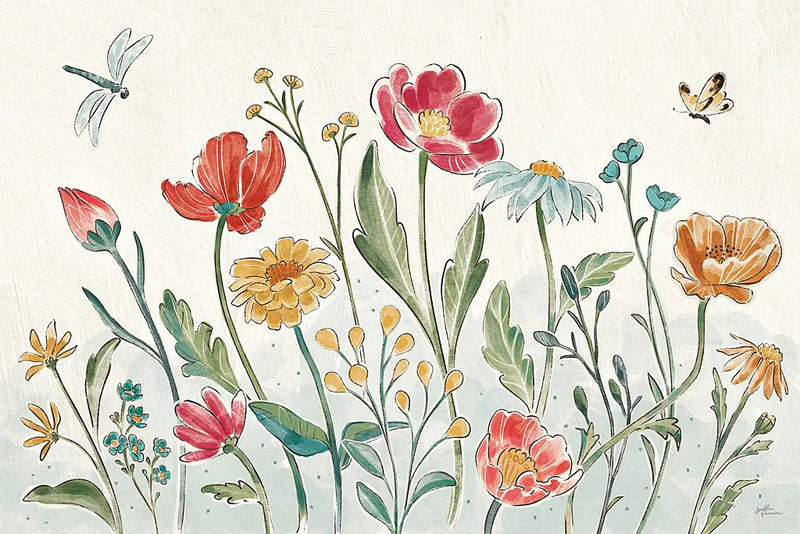 Boho Field I by Janelle Penner. SKU 50566i. Archival Giclee Fine art print for wall decor.