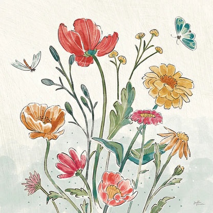 Boho Field II by Janelle Penner. SKU 50567a. Archival Giclee Fine art print for wall decor.