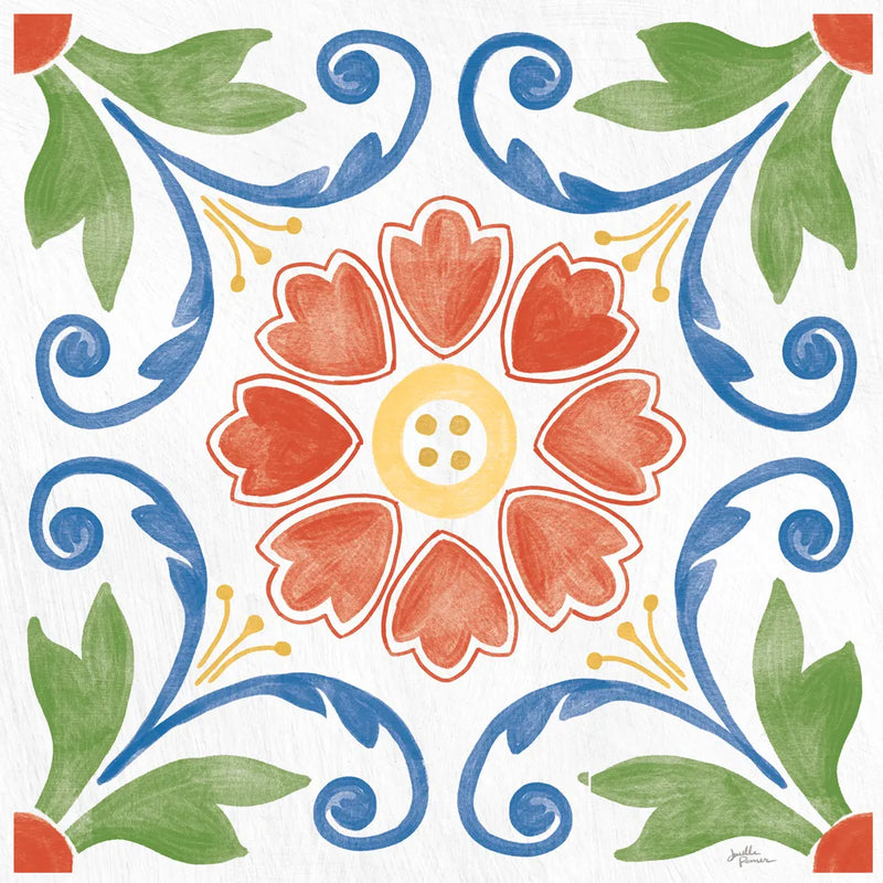 Boho Field IX Bright by Janelle Penner. SKU 54239a. Archival Giclee Fine art print for wall decor.