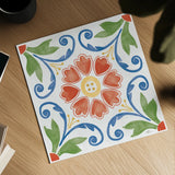 Boho Field IX Bright by Janelle Penner. Shown as a detailed flat fine art print, highlighting archival giclee quality. Available as an archival giclee rolled canvas, fine art paper, or poster print. SKU 54239a.