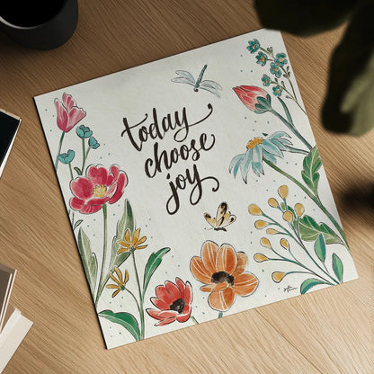 Boho Field V by Janelle Penner. Shown as a detailed flat fine art print, highlighting archival giclee quality. Available as an archival giclee rolled canvas, fine art paper, or poster print. SKU 50570a.