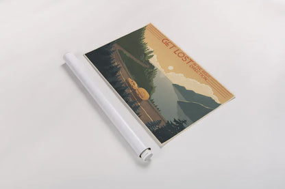 Born to Roam I by Janelle Penner. shown as a rolled paper print. Available as archival giclee rolled canvas, fine art paper, or poster print. SKU 69381i.