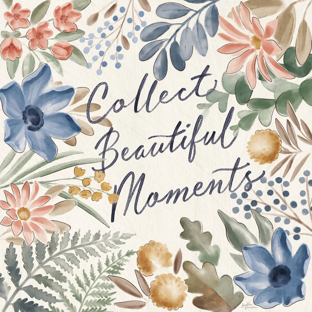 Botanical Blend VI by Janelle Penner. SKU 82923a. Archival Giclee Fine art print for wall decor.