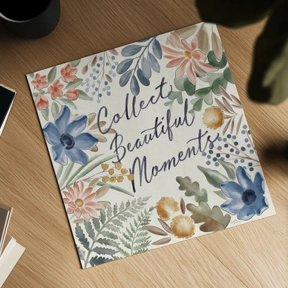 Botanical Blend VI by Janelle Penner. Shown as a detailed flat fine art print, highlighting archival giclee quality. Available as an archival giclee rolled canvas, fine art paper, or poster print. SKU 82923a.