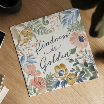 Botanical Blend VII by Janelle Penner. Shown as a detailed flat fine art print, highlighting archival giclee quality. Available as an archival giclee rolled canvas, fine art paper, or poster print. SKU 82924a.