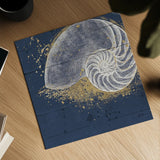 Calm Seas IX no Words by Janelle Penner. Shown as a detailed flat fine art print, highlighting archival giclee quality. Available as an archival giclee rolled canvas, fine art paper, or poster print. SKU 26373a.