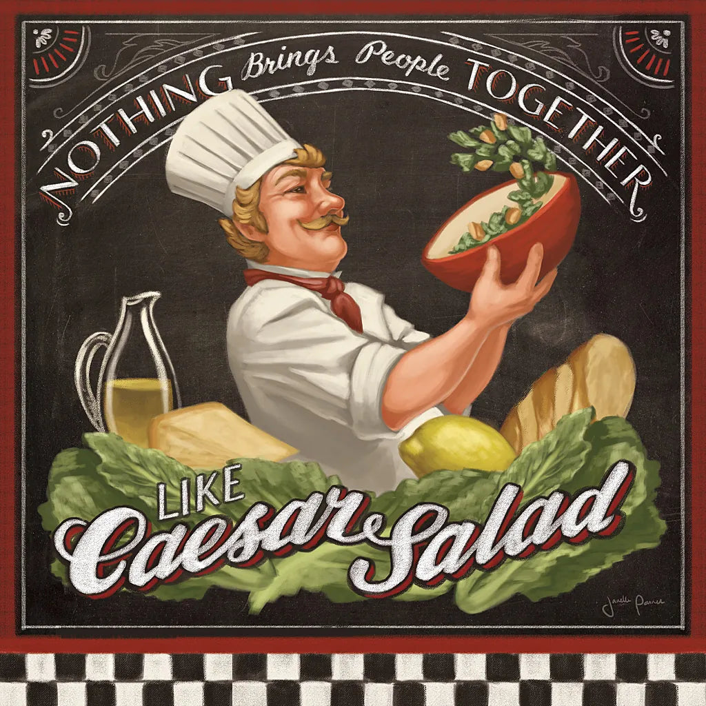 Chefs Specials III by Janelle Penner. SKU 29532a. Archival Giclee Fine art print for wall decor.