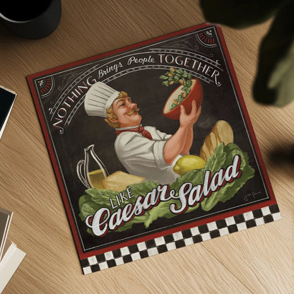 Chefs Specials III by Janelle Penner. Shown as a detailed flat fine art print, highlighting archival giclee quality. Available as an archival giclee rolled canvas, fine art paper, or poster print. SKU 29532a.