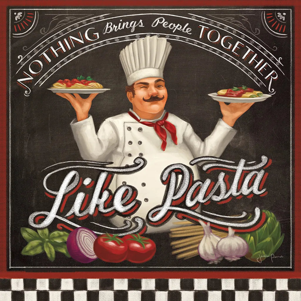 Chefs Specials V by Janelle Penner. SKU 29528a. Archival Giclee Fine art print for wall decor.