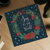 Christmas Bloom II by Janelle Penner. Shown as a detailed flat fine art print, highlighting archival giclee quality. Available as an archival giclee rolled canvas, fine art paper, or poster print. SKU 38728a.