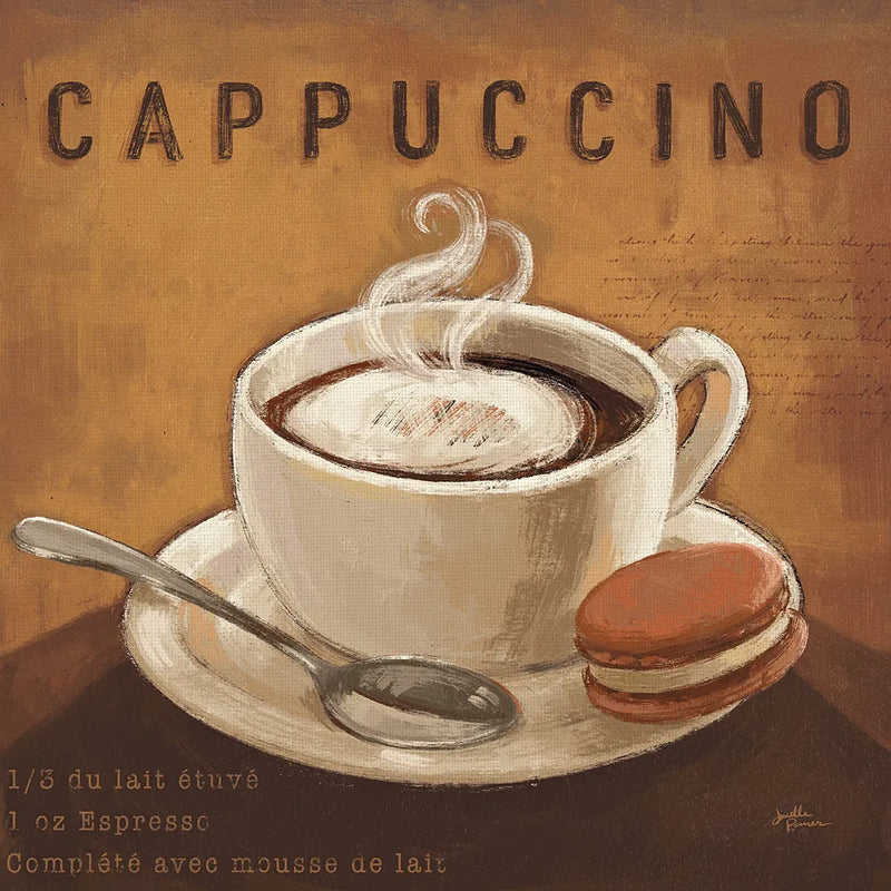 Coffee and Co I by Janelle Penner. SKU 27707a. Archival Giclee Fine art print for wall decor.