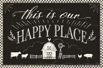 Country Thoughts I Black by Janelle Penner. SKU 37929i. Archival Giclee Fine art print for wall decor.