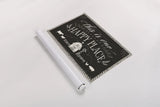 Country Thoughts I Black by Janelle Penner. shown as a rolled paper print. Available as archival giclee rolled canvas, fine art paper, or poster print. SKU 37929i.