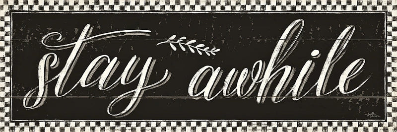 Country Thoughts III Black by Janelle Penner