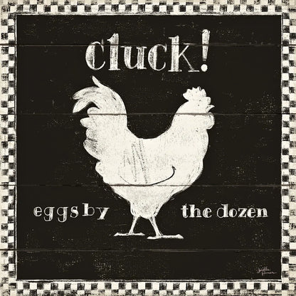 Country Thoughts VIII Black by Janelle Penner. SKU 37936a. Archival Giclee Fine art print for wall decor.