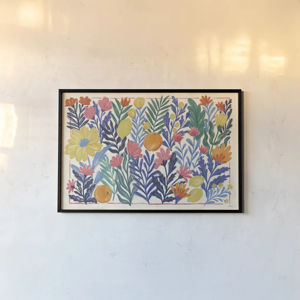 Cyprus I by Janelle Penner. shown as a paper print in a black flame. Available as a archival giclee rolled canvas, fine art paper, or poster print. SKU 79726i.