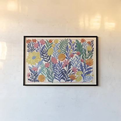 Cyprus I by Janelle Penner. shown as a paper print in a black flame. Available as a archival giclee rolled canvas, fine art paper, or poster print. SKU 79726i.