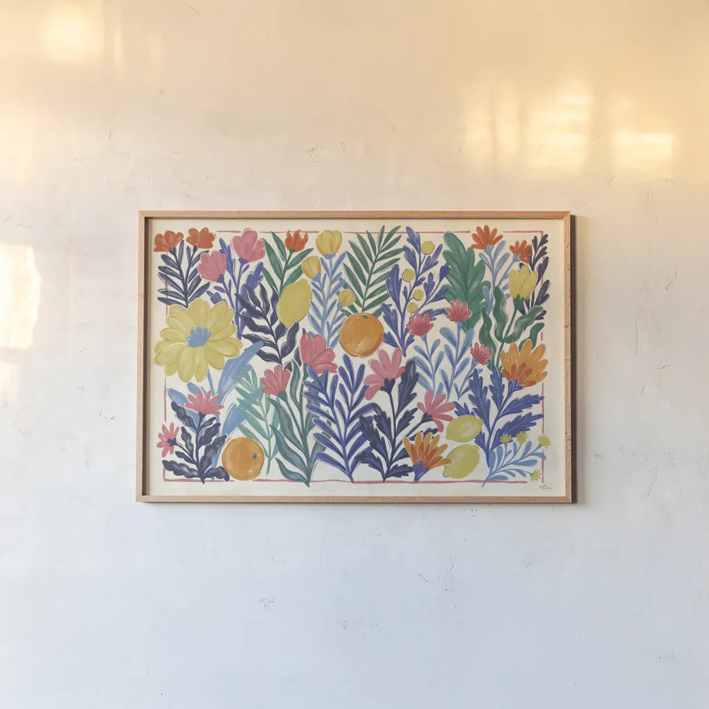 Cyprus I by Janelle Penner. shown as a paper print in a natural frame. Available as a archival giclee rolled canvas, fine art paper, or poster print. SKU 79726i.
