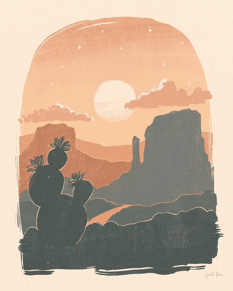 Desert I by Janelle Penner