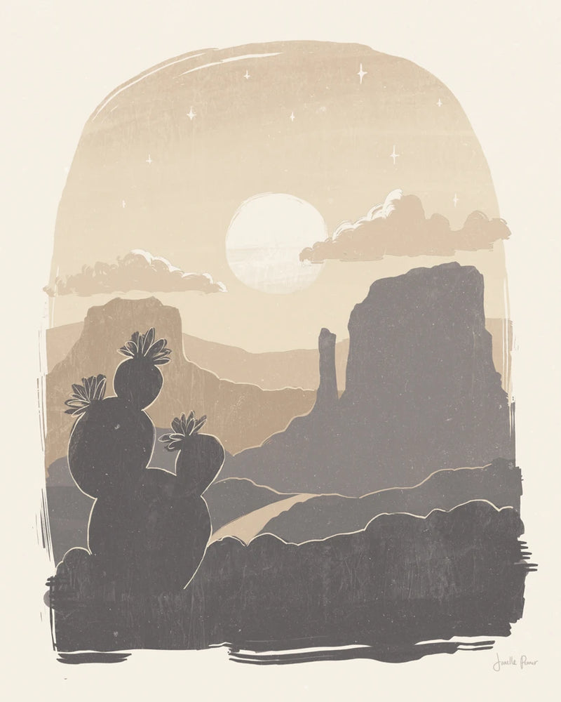 Desert I Neutral by Janelle Penner